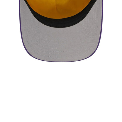 This is a LA Lakers NBA Tip Off 2025 Purple 9FORTY M-Crown A-Frame Adjustable Cap 2