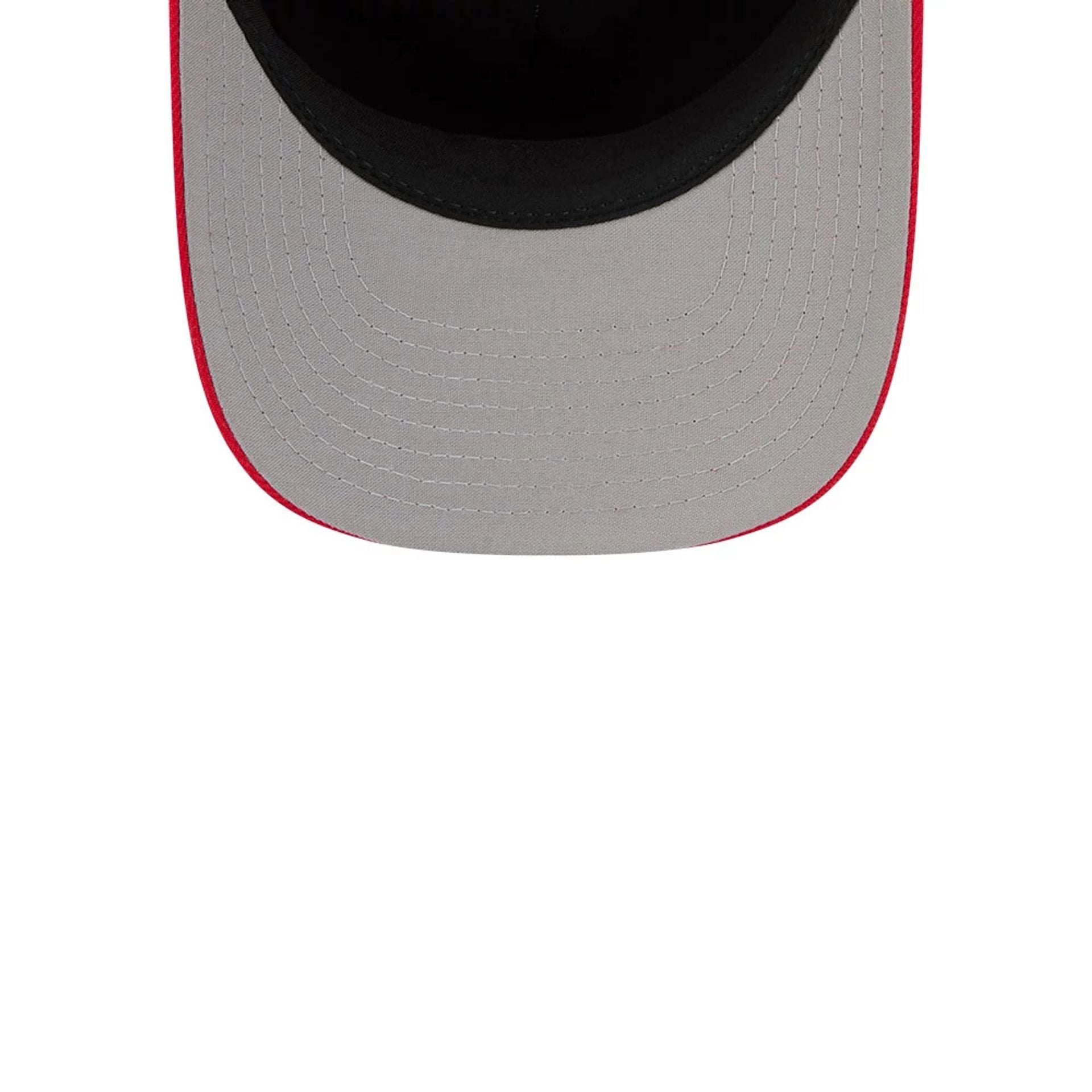 This is a Toronto Raptors NBA Tip Off 2025 Red 9FORTY M-Crown A-Frame Adjustable Cap 2