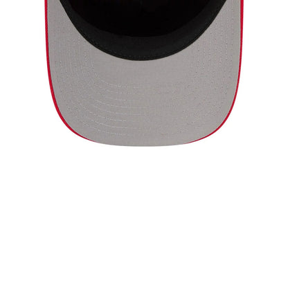 This is a Toronto Raptors NBA Tip Off 2025 Red 9FORTY M-Crown A-Frame Adjustable Cap 2