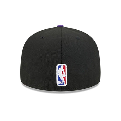 This is a LA Lakers NBA City Edition Purple 59FIFTY Fitted Cap 5
