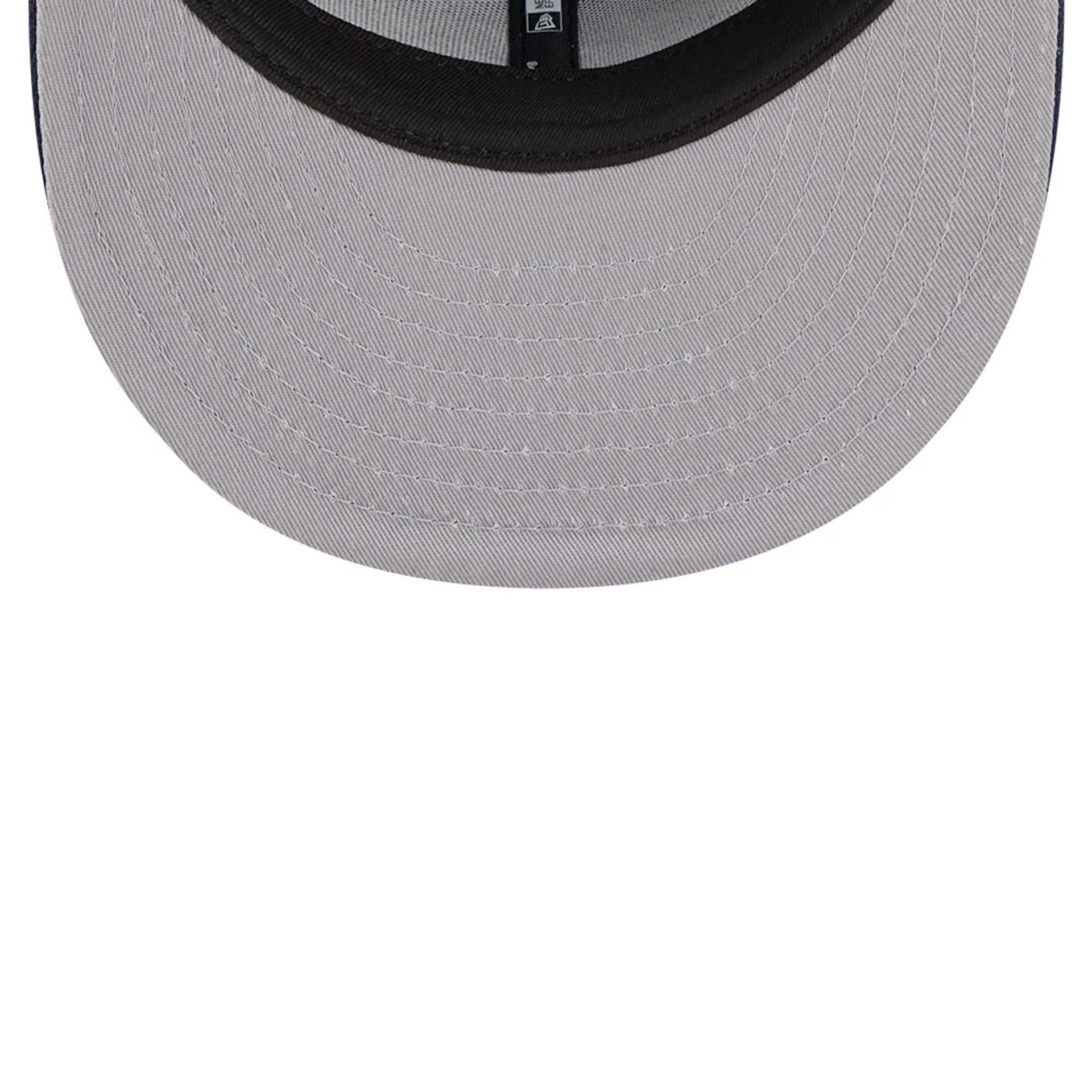 This is a Philadelphia 76ers NBA City Edition Blue 59FIFTY Fitted Cap 2