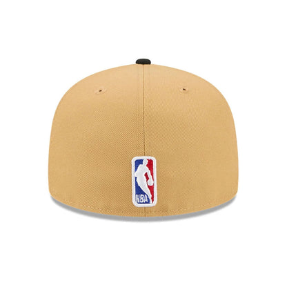 This is a Washington Wizards NBA City Edition Beige 59FIFTY Fitted Cap 5