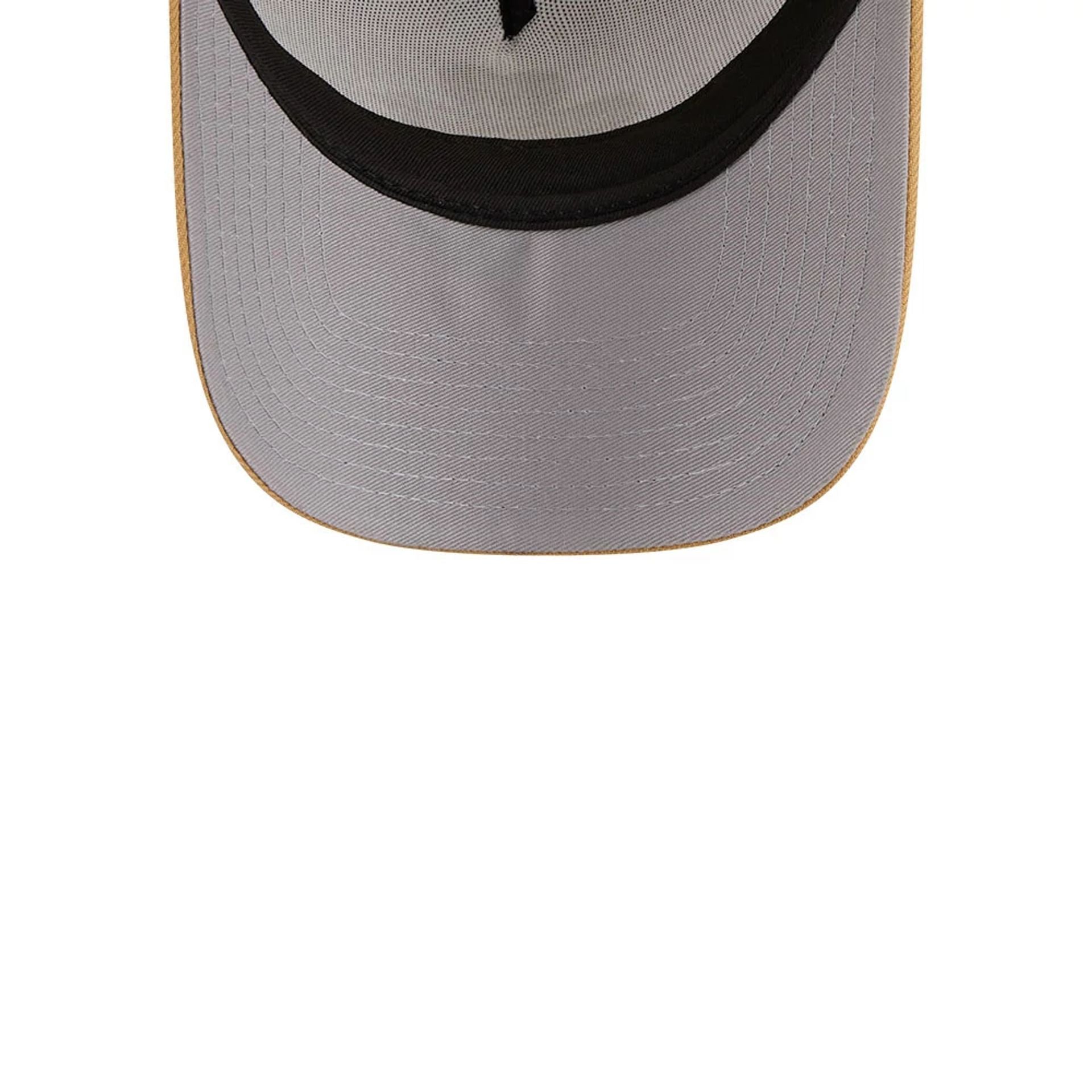 This is a Boston Celtics NBA City Edition Yellow 9FORTY A-Frame Trucker Adjustable Cap 2