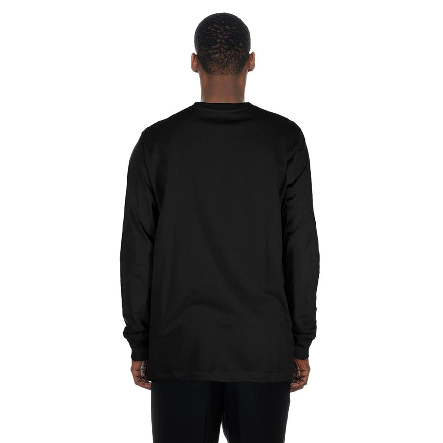 The Male model is wearing LA Dodgers MLB Sport Classic Black Long Sleeve T-Shirt  2