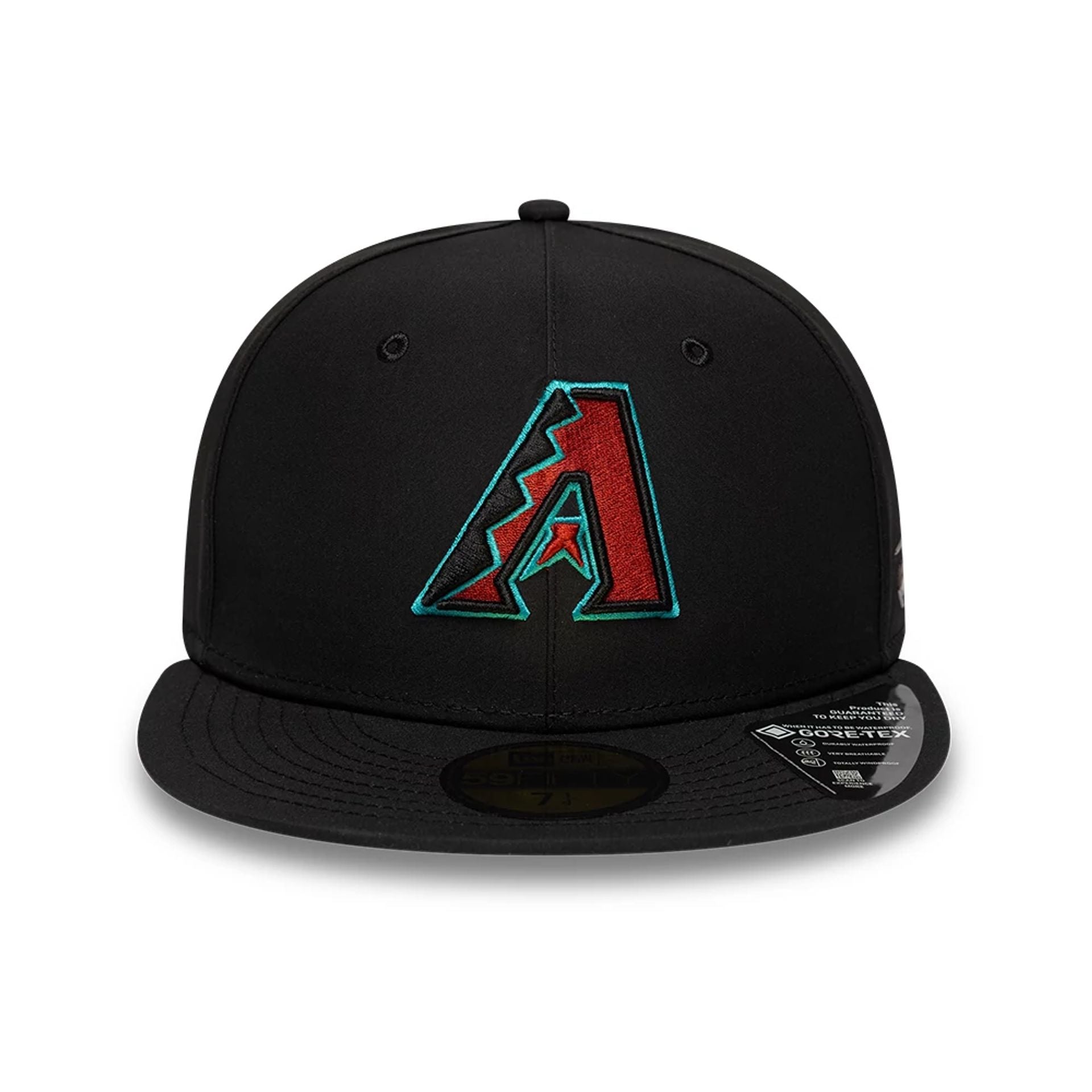 This is a Arizona Diamondbacks MLB Gore-Tex Black 59FIFTY Fitted Cap 3