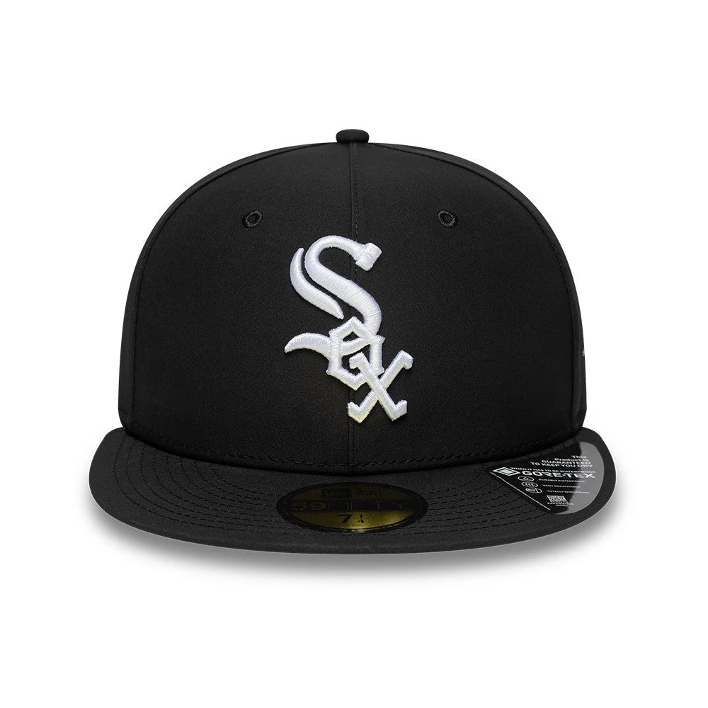 This is a Chicago White Sox MLB Gore-Tex Black 59FIFTY Fitted Cap 3