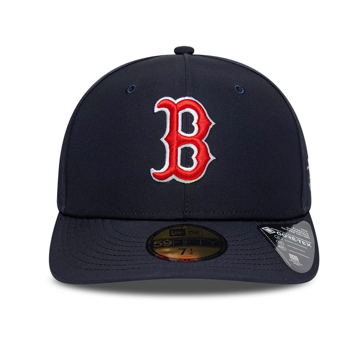 This is a Boston Red Sox MLB Gore-Tex Navy 59FIFTY Fitted Cap 3
