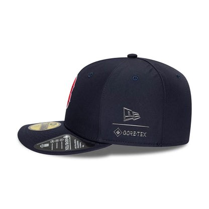 This is a Boston Red Sox MLB Gore-Tex Navy 59FIFTY Fitted Cap 5