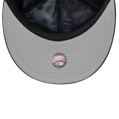 This is a Atlanta Braves MLB Gore-Tex Navy 59FIFTY Fitted Cap 2