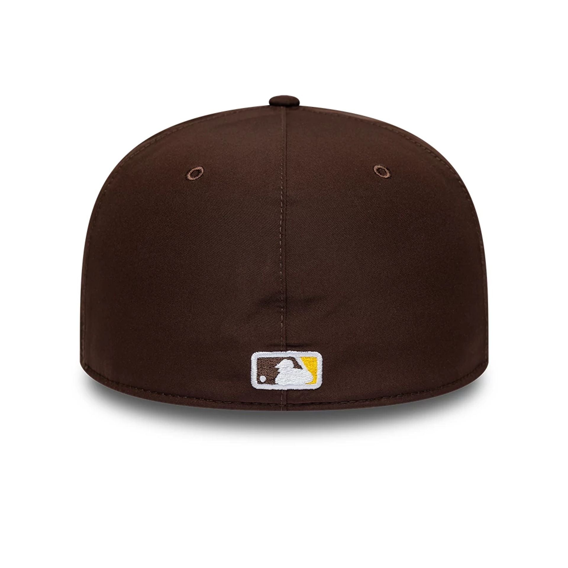 This is a San Diego Padres MLB Gore-Tex Dark Brown 59FIFTY Fitted Cap 7