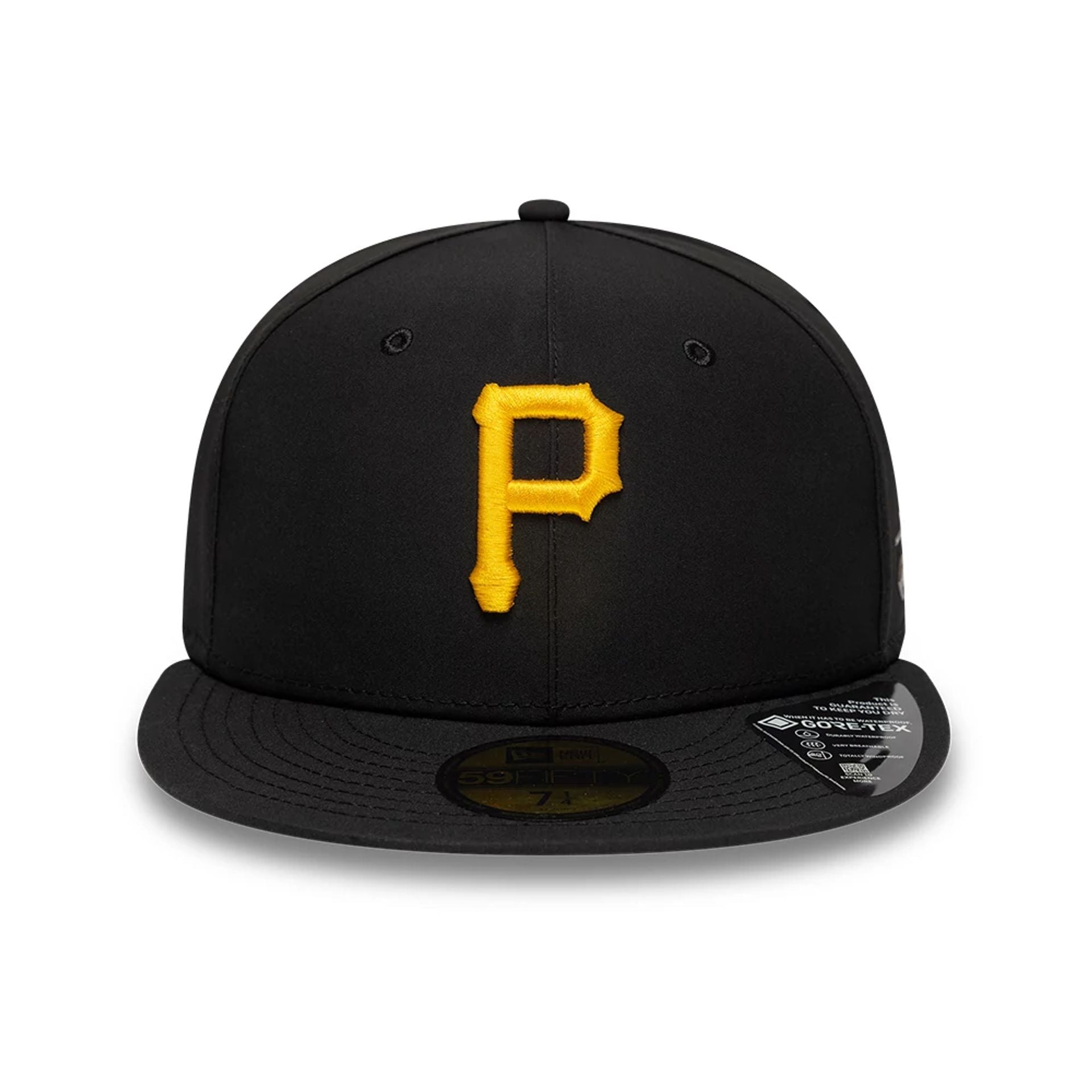 This is a Pittsburgh Pirates MLB Gore-Tex Black 59FIFTY Fitted Cap 3