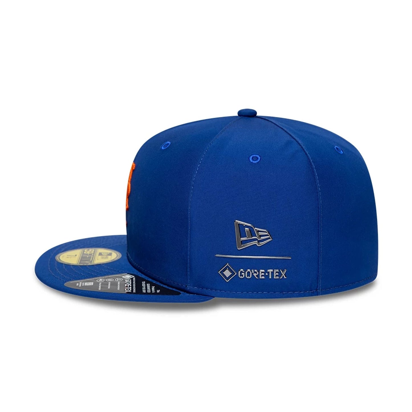 This is a New York Mets MLB Gore-Tex Blue 59FIFTY Fitted Cap 5