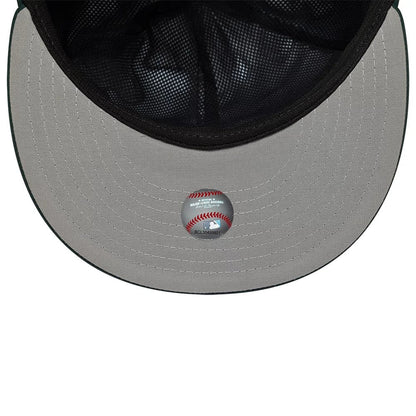 This is a Athletics MLB Gore-Tex Dark Green 59FIFTY Fitted Cap 2
