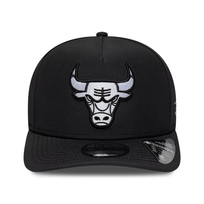This is a Chicago Bulls NBA Gore-Tex Black 9FIFTY A-Frame Snapback Adjustable Cap 3