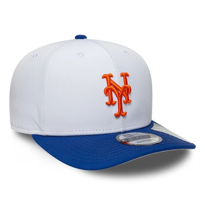 This is a New York Mets MLB Gore-Tex Blue 9SEVENTY Stretch Snap Adjustable Cap 4