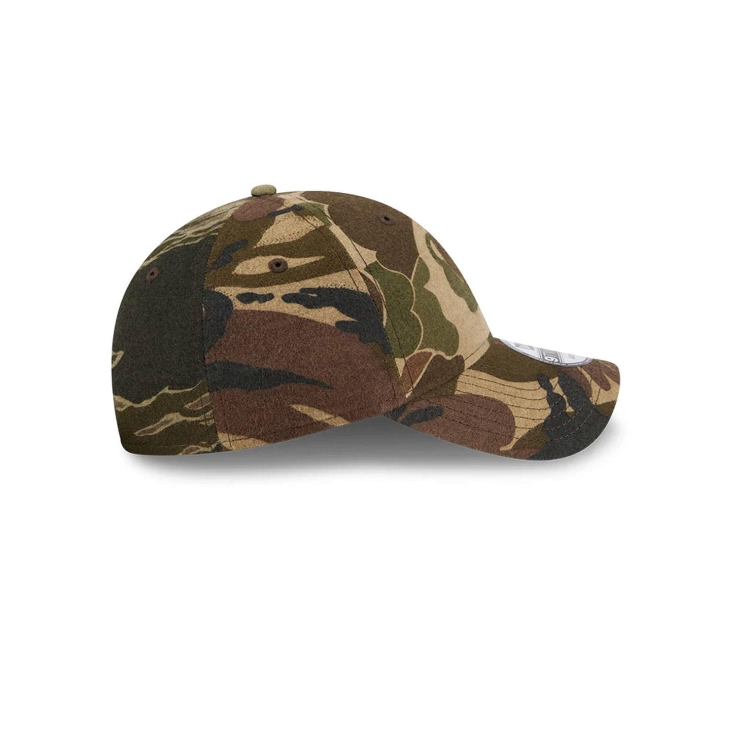 This is a Three Looms x New Era Woodland Camo 9TWENTY Adjustable Cap 5