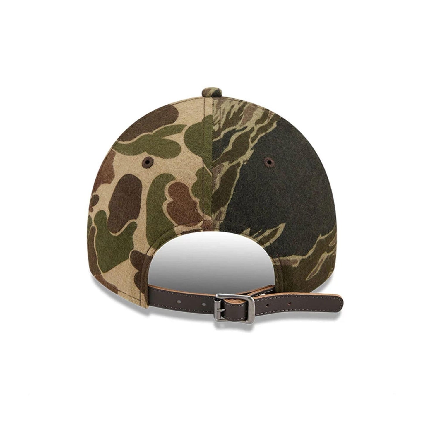 This is a Three Looms x New Era Woodland Camo 9TWENTY Adjustable Cap 6