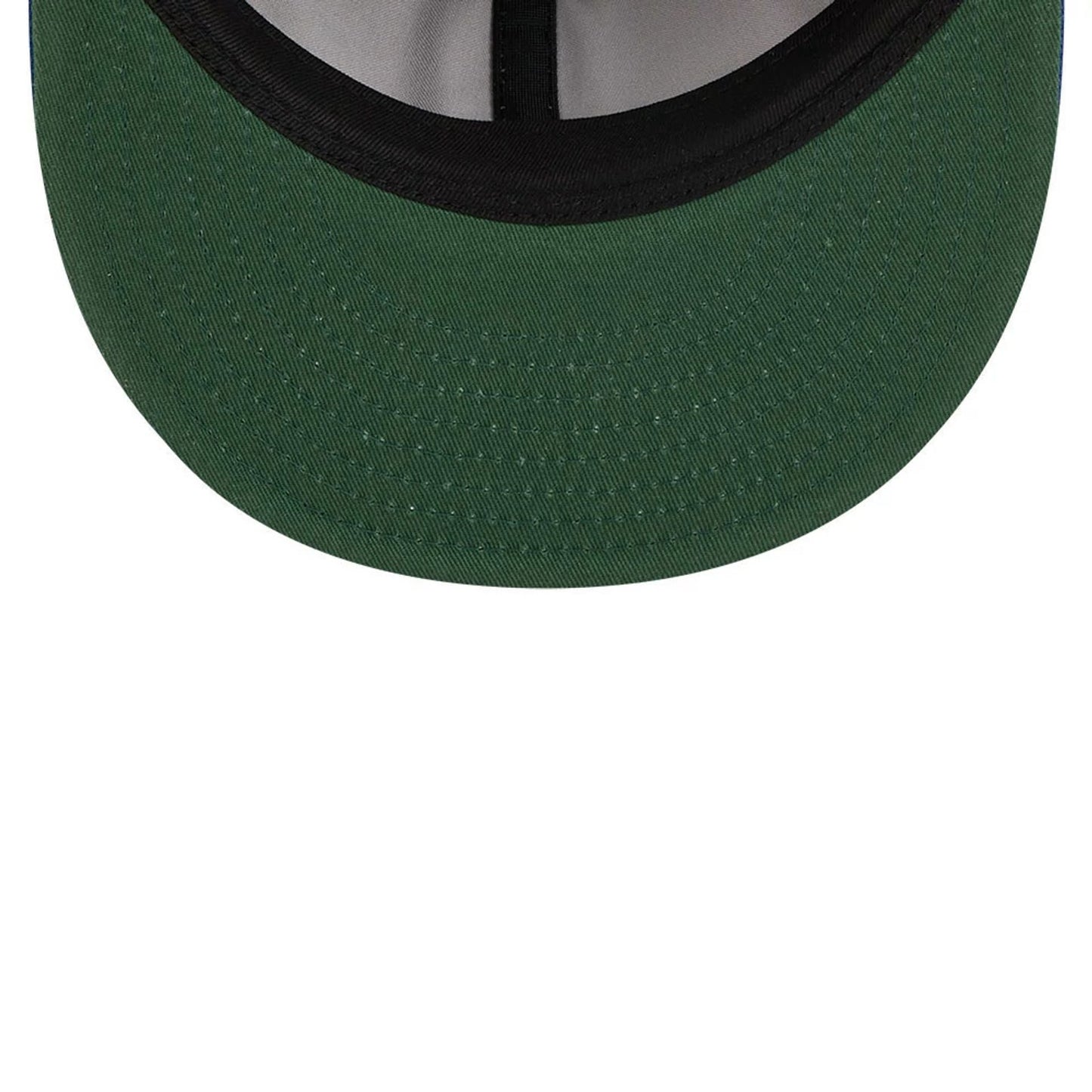 This is a New York Mets Three Looms x MLB Wool Pinstripe Blue Retro Crown 9FIFTY Adjustable Cap 2