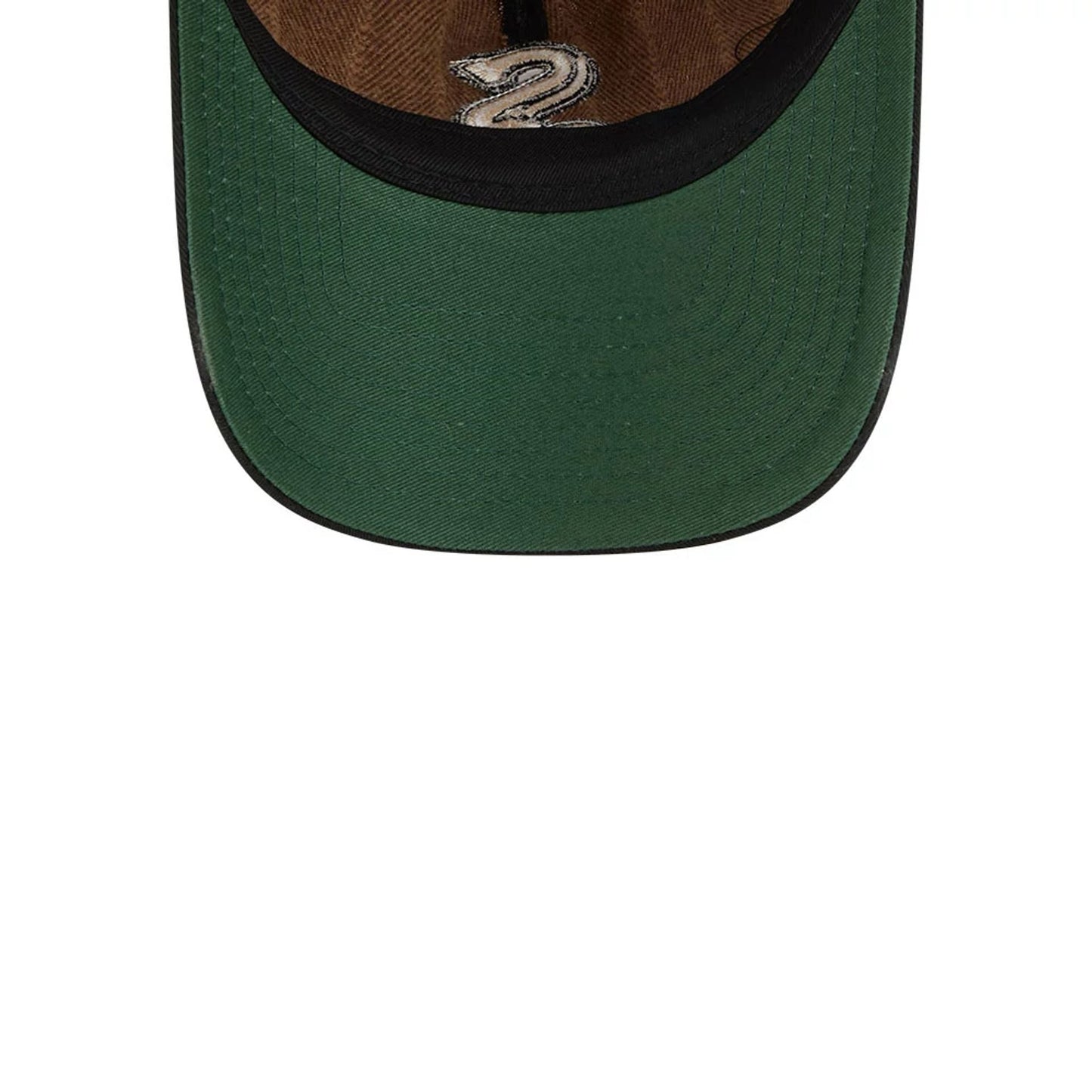 This is a Chicago White Sox Three Looms x MLB Wool Pinstripe Black 9TWENTY A-Frame Adjustable Cap 2