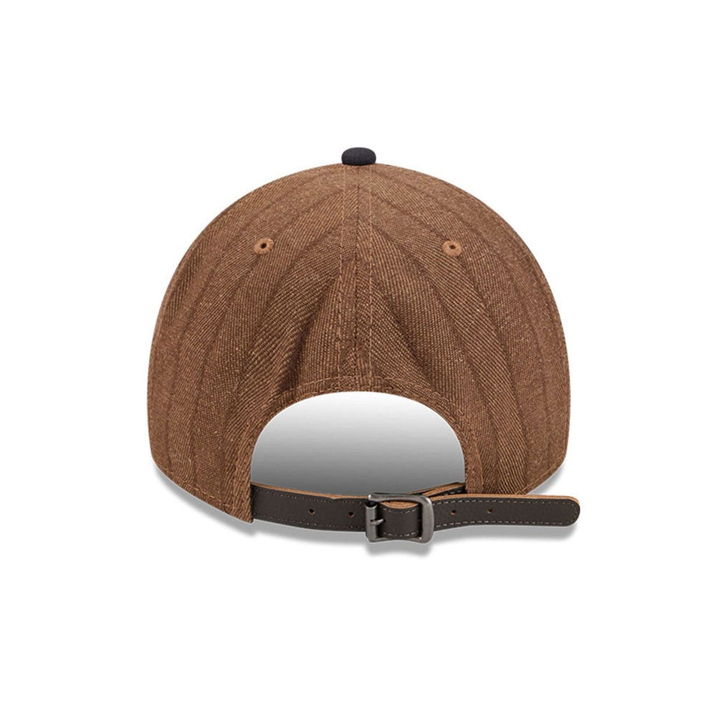 This is a New York Yankees Three Looms x MLB Wool Pinstripe Navy 9TWENTY A-Frame Adjustable Cap 5