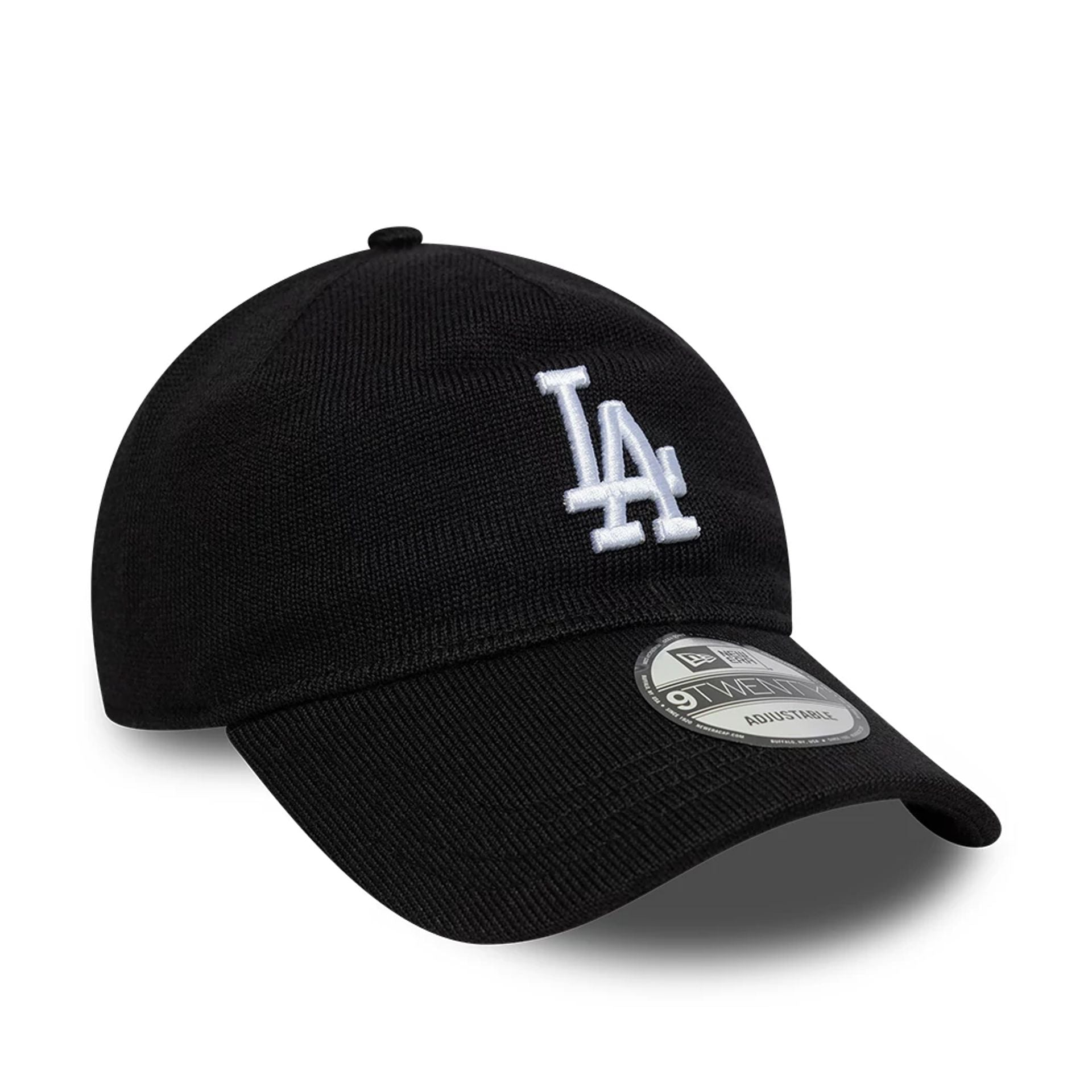 This is a LA Dodgers MLB Merino Wool Black 9TWENTY Adjustable Cap 3