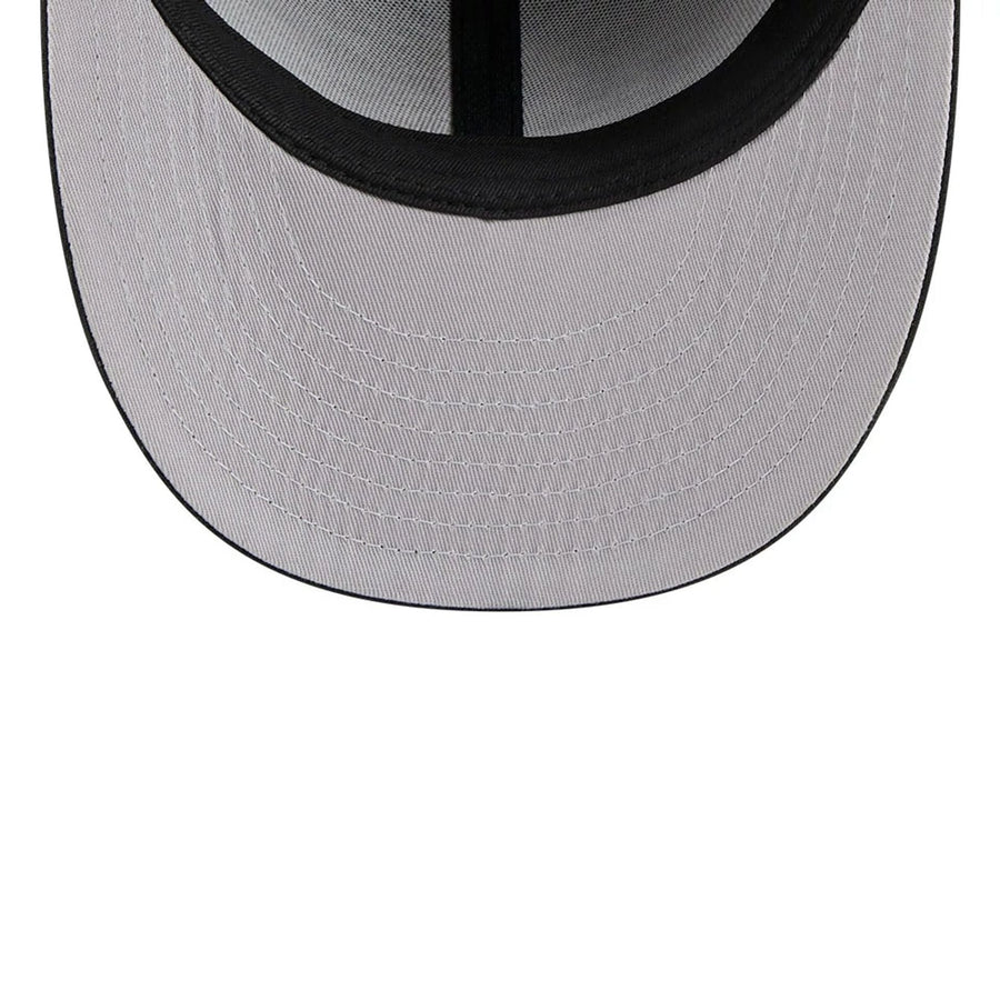 This is a Atlanta Braves Three Looms x MLB Floral Cord Black Low Profile 59FIFTY Fitted Cap 2