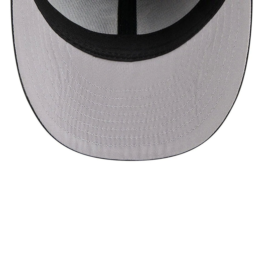 This is a Detroit Tigers Three Looms x MLB Floral Cord Black Low Profile 59FIFTY Fitted Cap 2