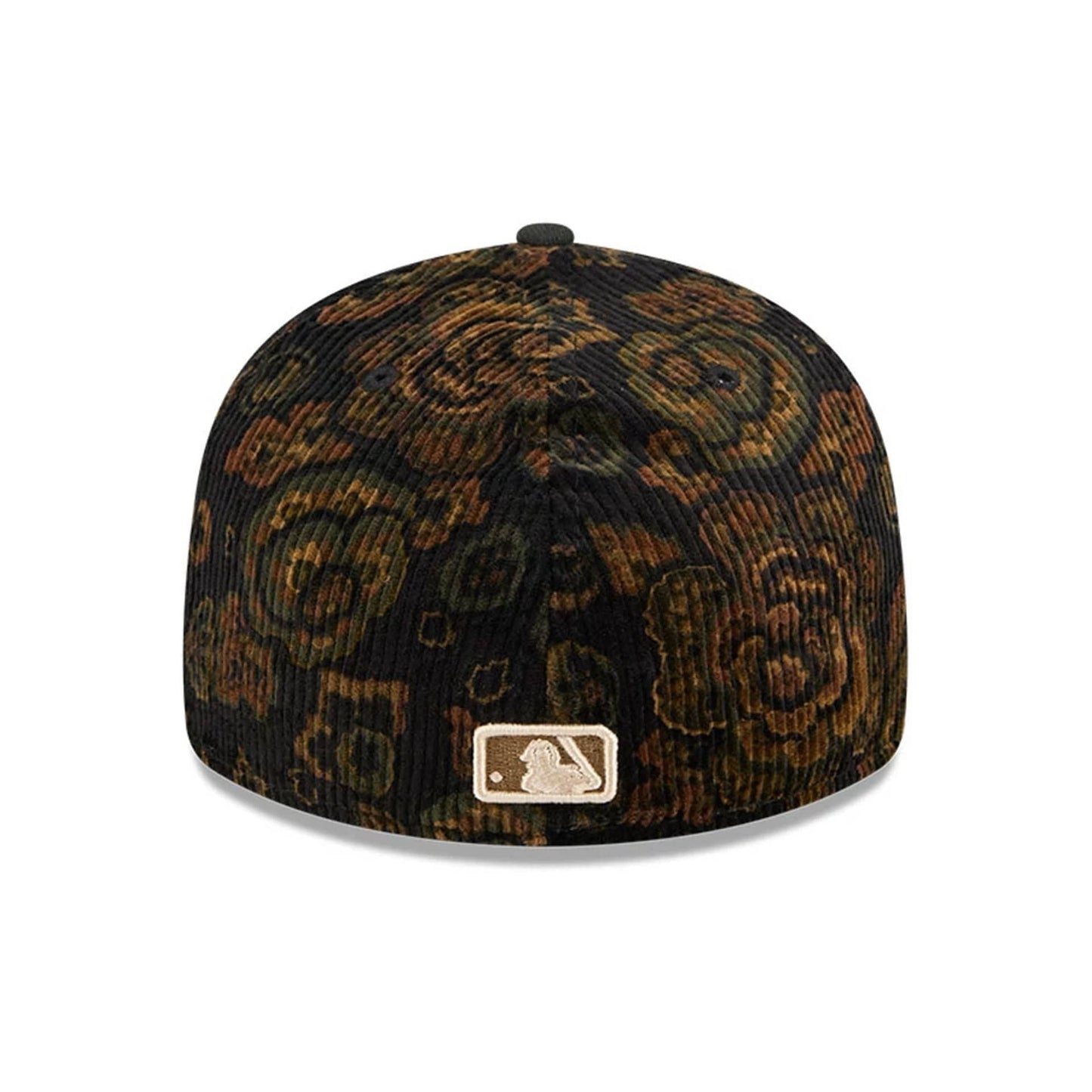 This is a Detroit Tigers Three Looms x MLB Floral Cord Black Low Profile 59FIFTY Fitted Cap 7