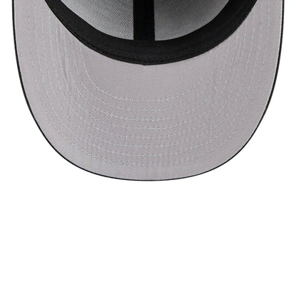This is a Chicago White Sox Three Looms x MLB Floral Cord Black Low Profile 59FIFTY Fitted Cap 2