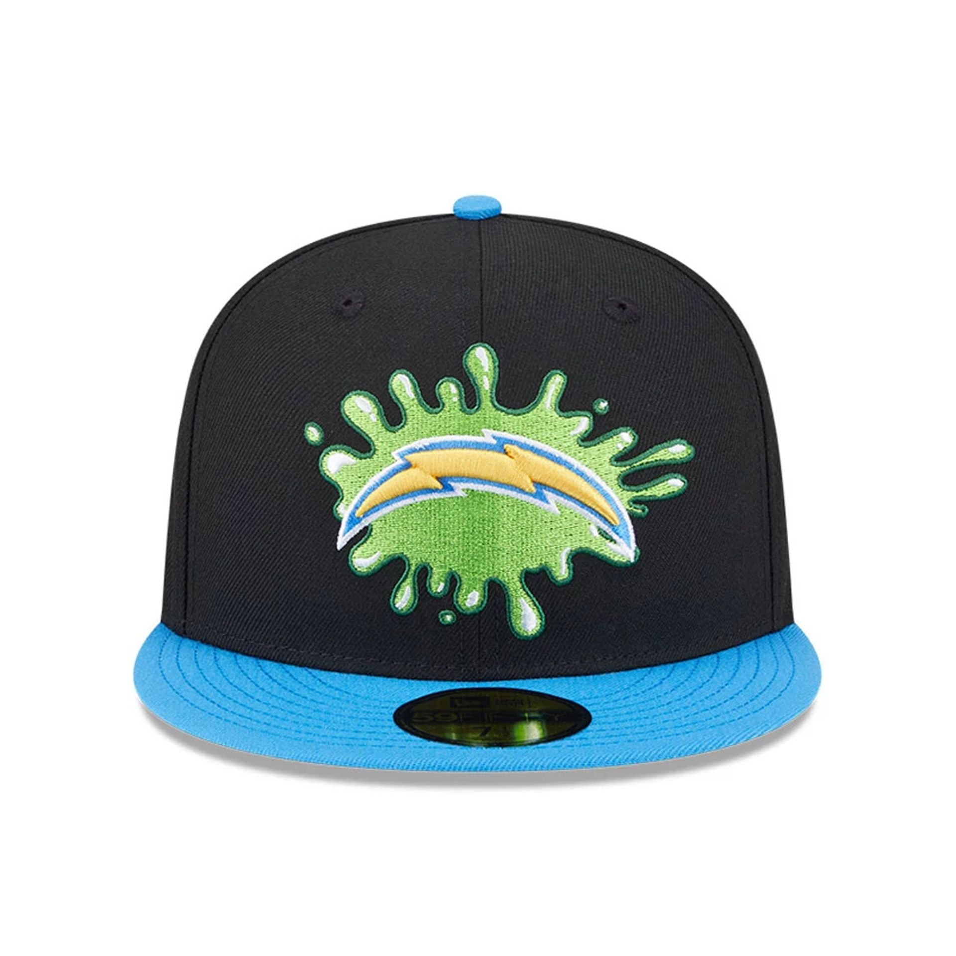 Pictured is this LA Chargers NFL x Nickelodeon black 59FIFTY Fitted cap. 3