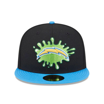 Pictured is this LA Chargers NFL x Nickelodeon black 59FIFTY Fitted cap. 3