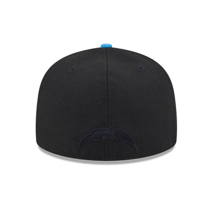 Pictured is this LA Chargers NFL x Nickelodeon black 59FIFTY Fitted cap. 5