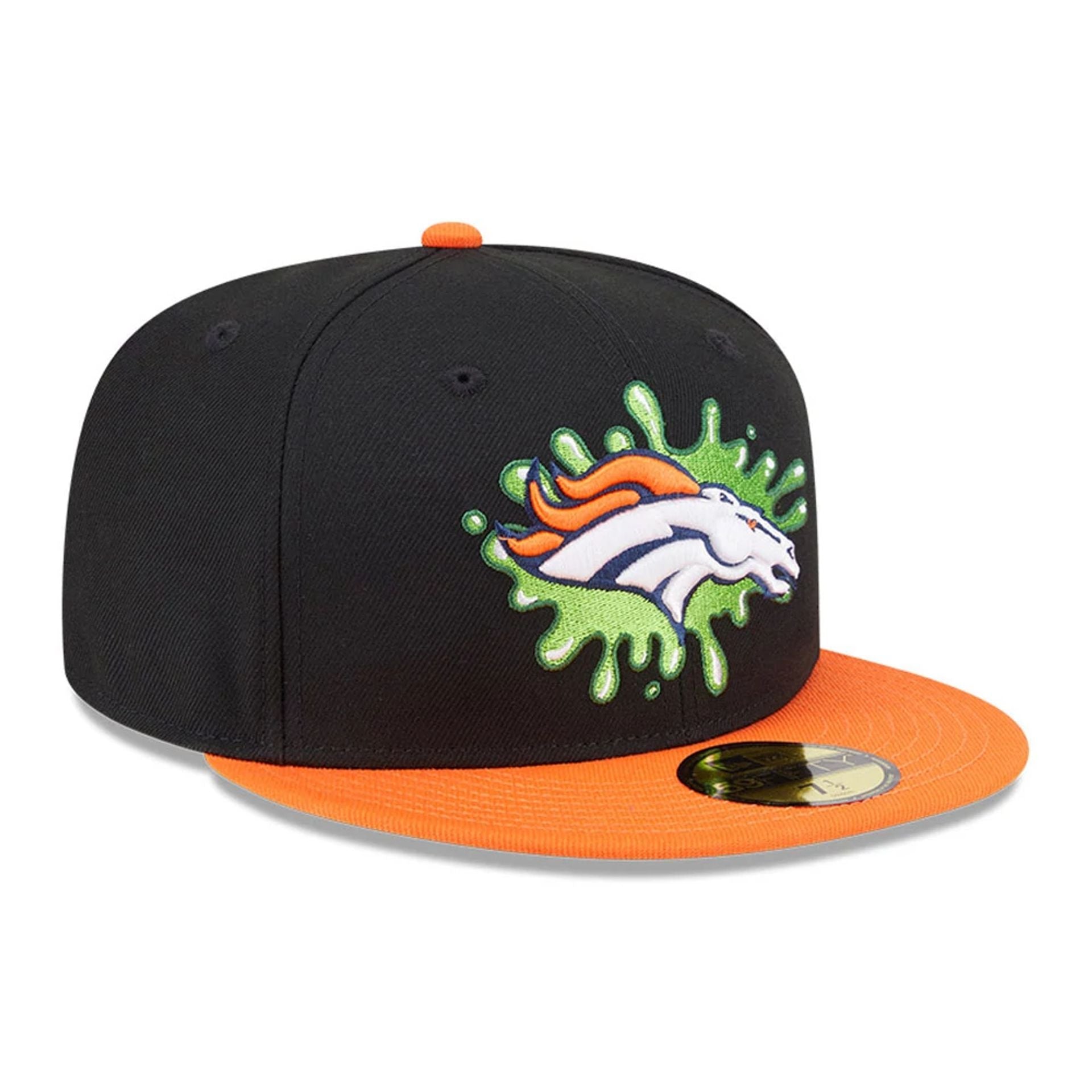 Pictured is this Denver Broncos NFL x Nickelodeon black 59FIFTY Fitted cap. 4