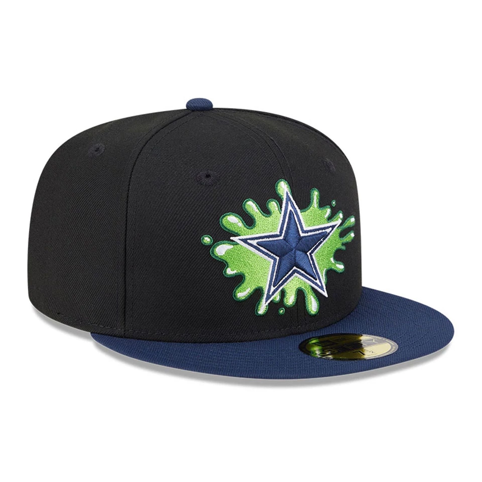Pictured is this Dallas Cowboys NFL x Nickelodeon black 59FIFTY Fitted cap. 4