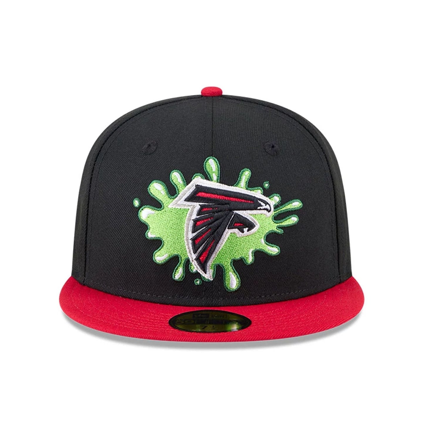 Pictured is this Atlanta Falcons NFL x Nickelodeon black 59FIFTY Fitted cap. 3