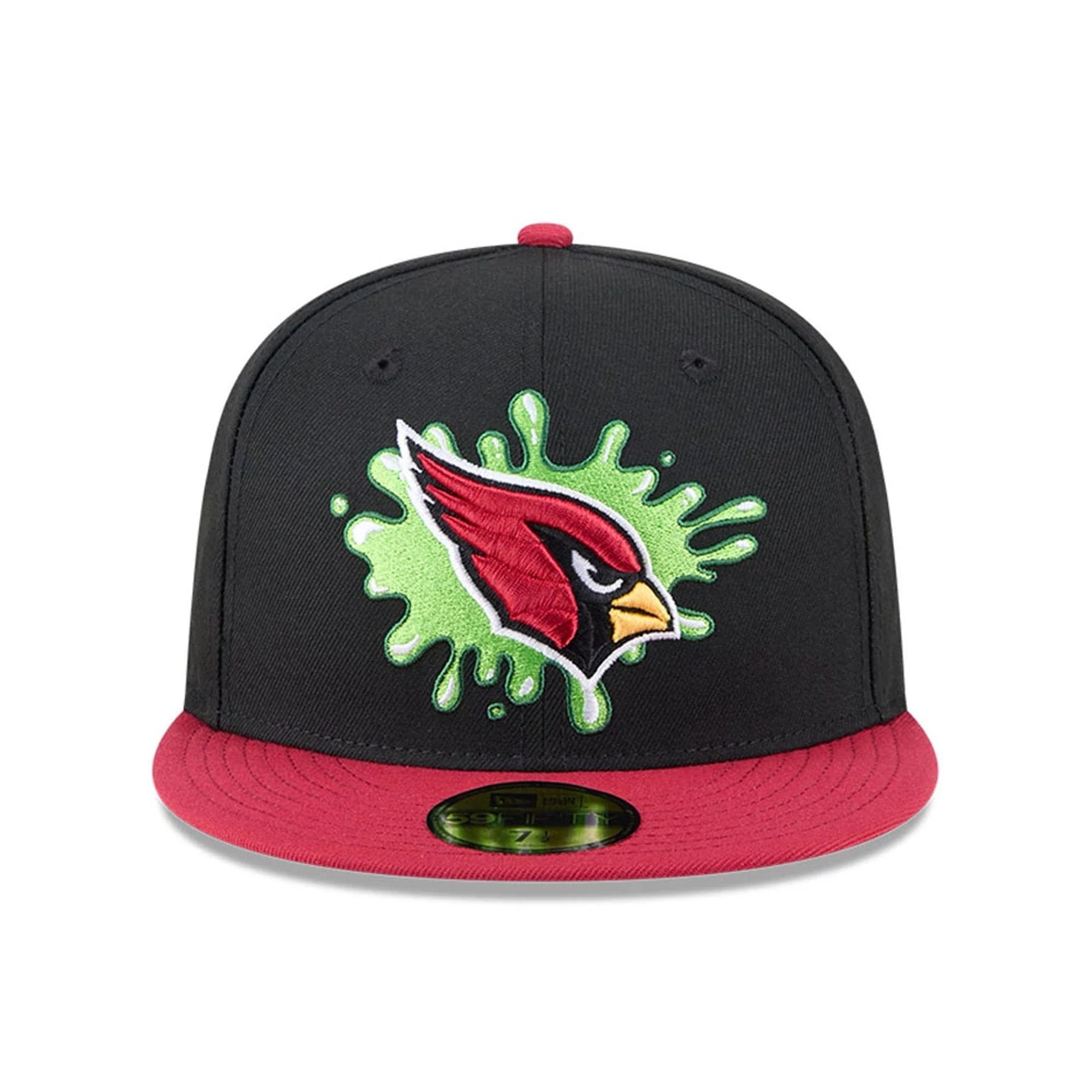Pictured is this Arizona Cardinals NFL x Nickelodeon black 59FIFTY Fitted cap. 3