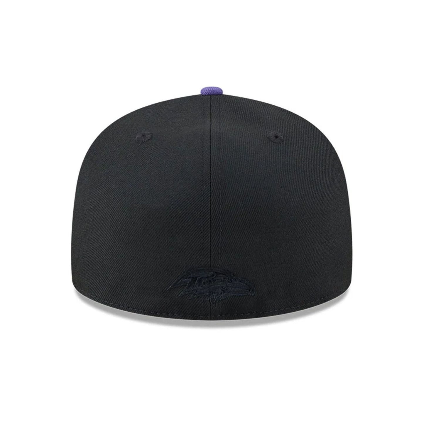Pictured is this Baltimore Ravens NFL x Nickelodeon black 59FIFTY Fitted cap. 5