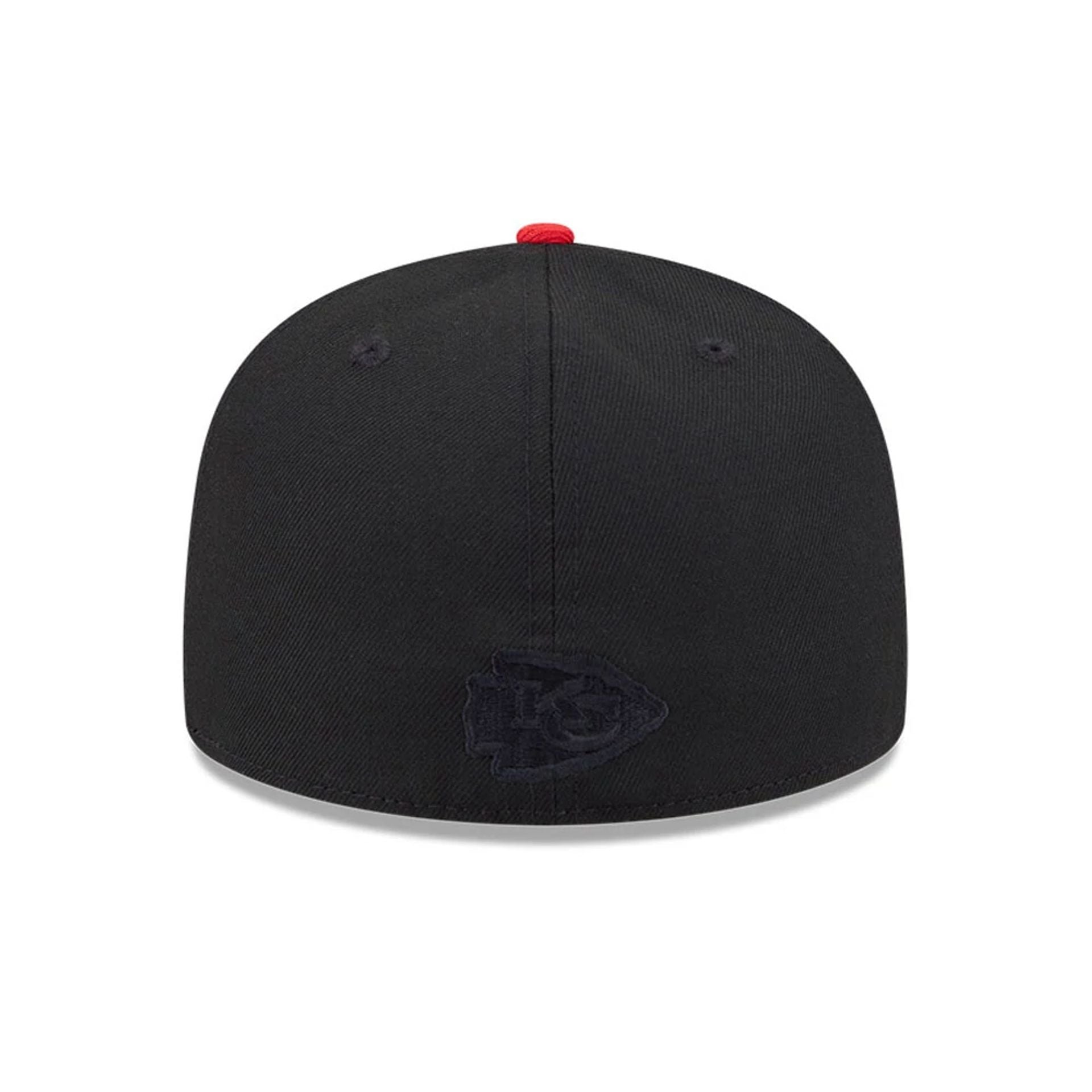 Pictured is this Kansas City Chiefs NFL x Nickelodeon black 59FIFTY Fitted cap. 5