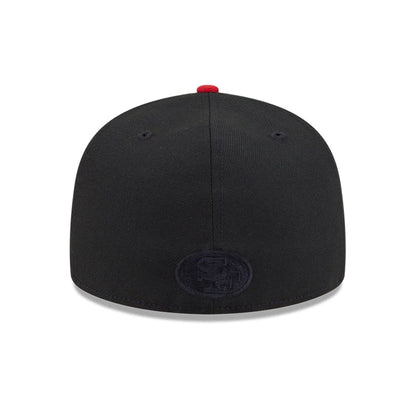 Pictured is this San Francisco 49ers NFL x Nickelodeon black 59FIFTY Fitted cap. 5