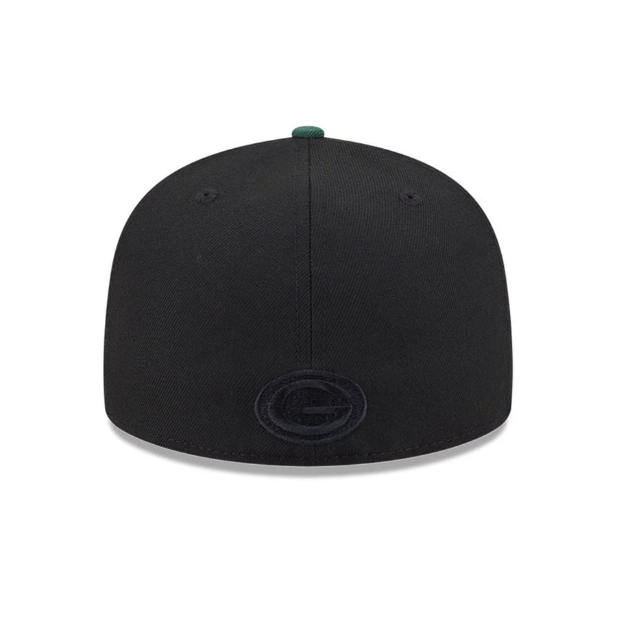 Pictured is this Green Bay Packers NFL x Nickelodeon black 59FIFTY Fitted cap. 5