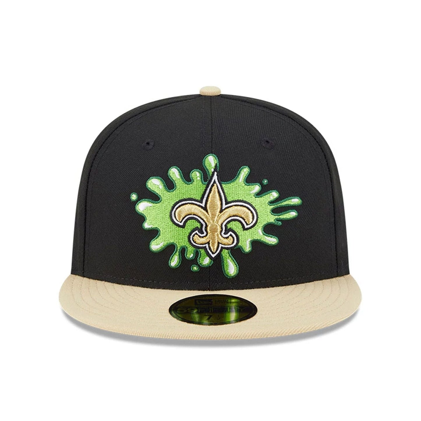 Pictured is this New Orleans Saints NFL x Nickelodeon black 59FIFTY Fitted cap. 3