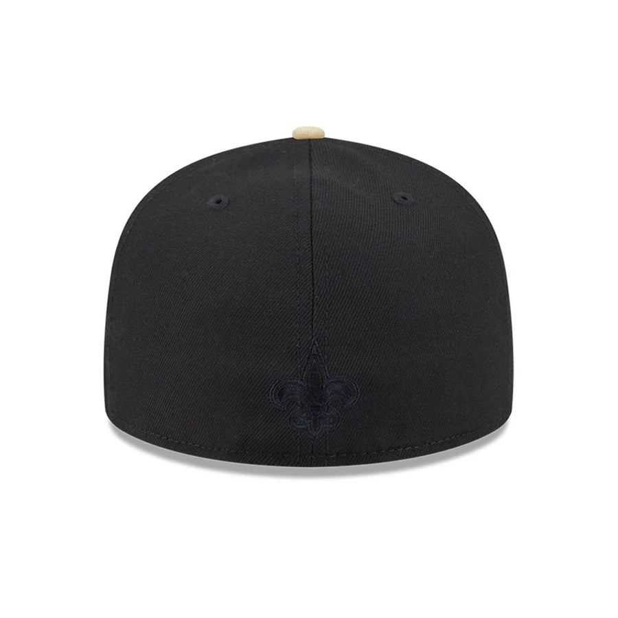 Pictured is this New Orleans Saints NFL x Nickelodeon black 59FIFTY Fitted cap. 5