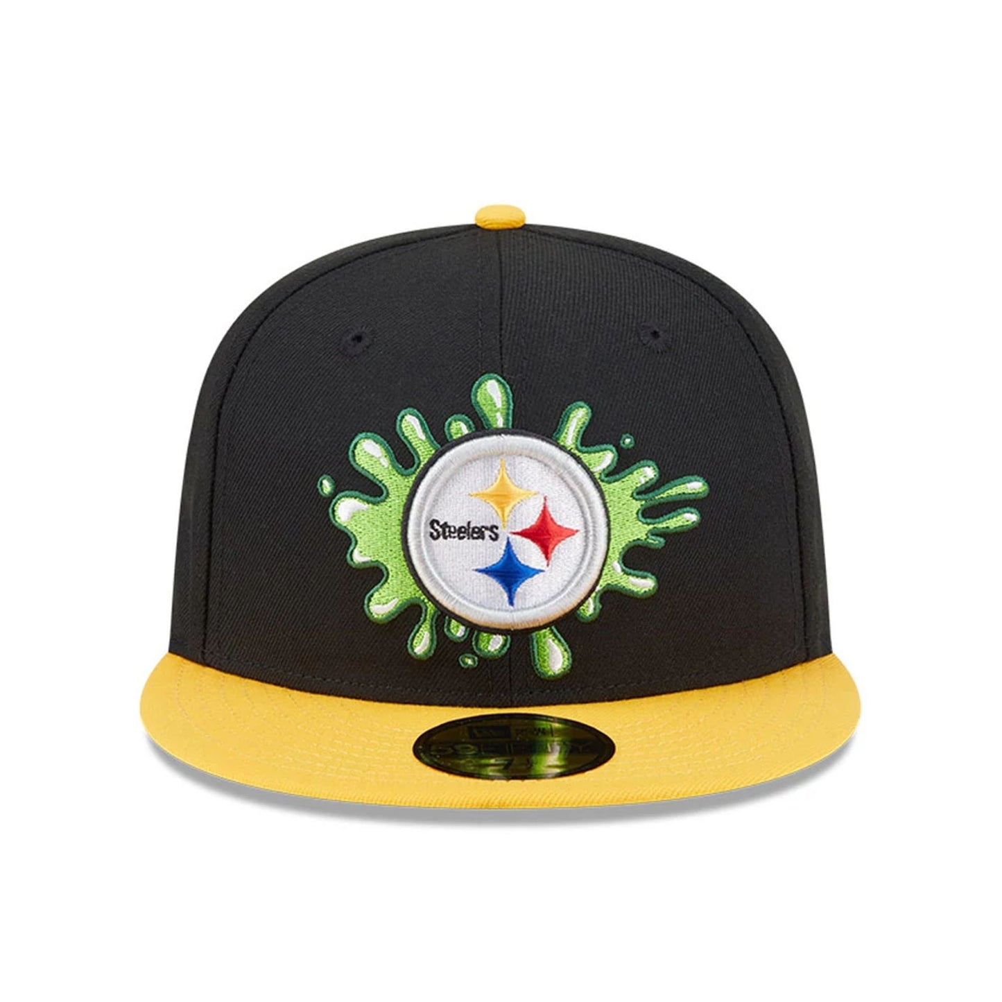 Pictured is this Pittsburgh Steelers NFL x Nickelodeon black 59FIFTY Fitted cap. 3