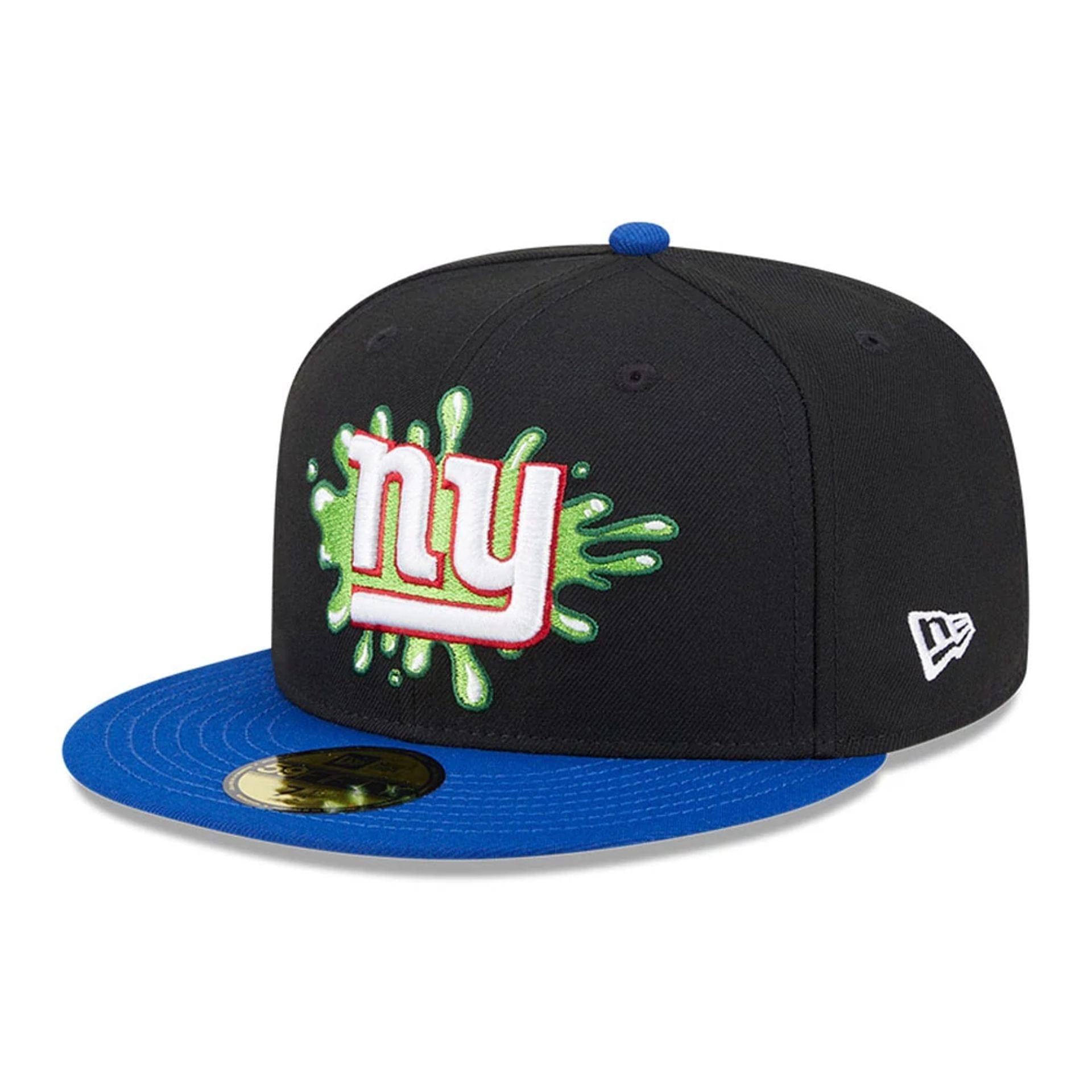 Pictured is this New York Giants NFL x Nickelodeon black 59FIFTY Fitted cap. 1