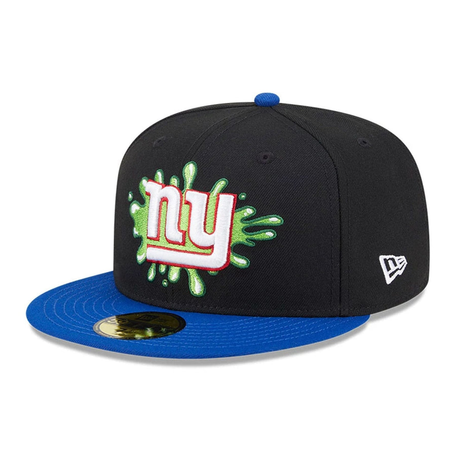 Pictured is this New York Giants NFL x Nickelodeon black 59FIFTY Fitted cap. 1