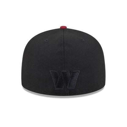Pictured is this Washington Commanders NFL x Nickelodeon black 59FIFTY Fitted cap. 5