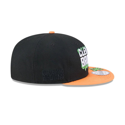 Pictured is this Cleveland Browns NFL x Nickelodeon black 9FIFTY Snapback cap. 6