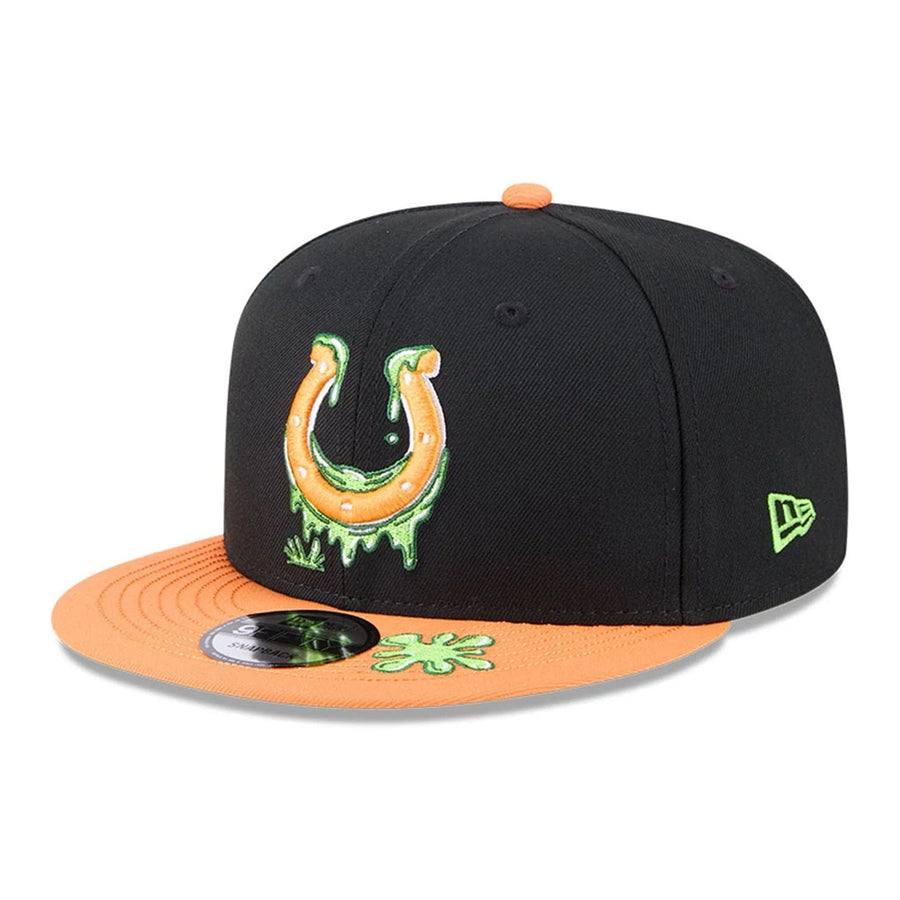 Pictured is this Indianapolis Colts NFL x Nickelodeon black 9FIFTY Snapback cap. 1
