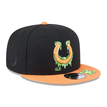 Pictured is this Indianapolis Colts NFL x Nickelodeon black 9FIFTY Snapback cap. 4