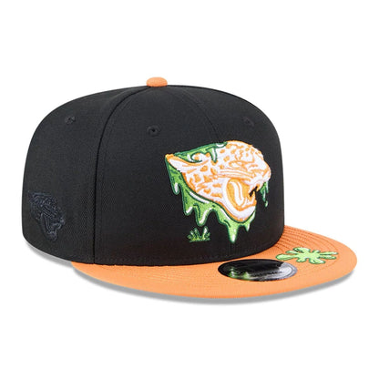 Pictured is this Jacksonville Jaguars NFL x Nickelodeon black 9FIFTY Snapback cap. 4